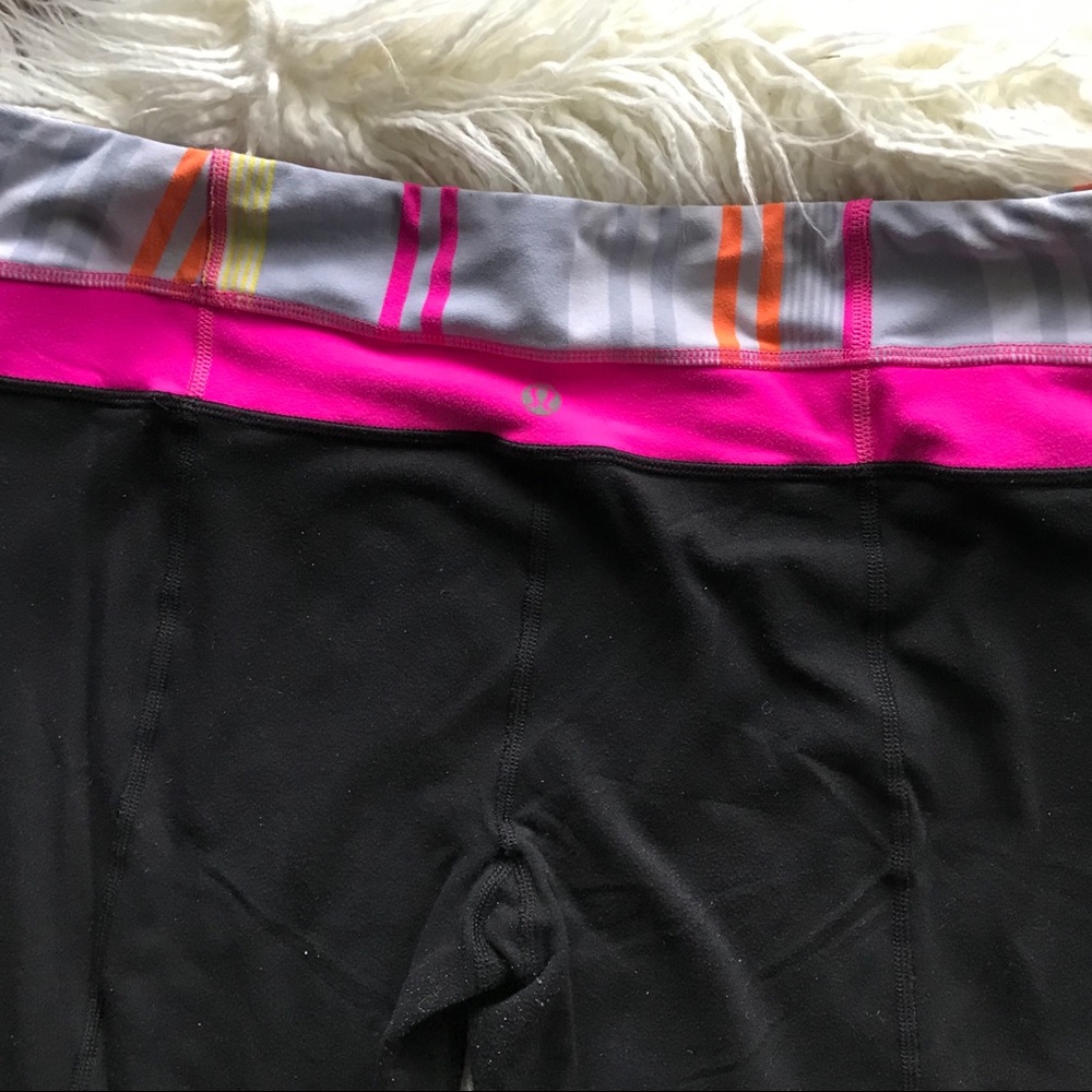 LULULEMON reversible wide leg yoga pants - Picture 2 of 8